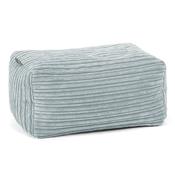 Small Footstool - Cord Mint Green