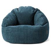 Bubble Bean Bag Chair - Cord Teal Blue