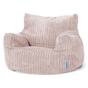 Children's Armchair Bean Bag 3-8 yr - Cord Blush Pink
