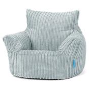Kids Armchair Bean Bag for Toddlers 1-3 yr - Cord Mint Green