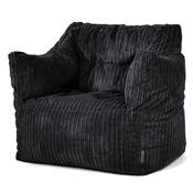 Victor Bean Bag Armchair - Cord Black