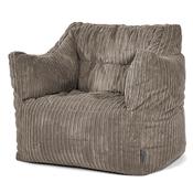 Victor Bean Bag Armchair - Cord Dovetail Grey