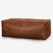 Large Footstool Replacement Cover - Distressed Leather