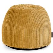 Dressing Table Pouf Stool - Cord Golden Honey