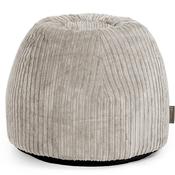 Dressing Table Pouf Stool - Cord Mink