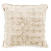 Extra Large Scatter Cushion Cover 70 x 70cm - Bubble Faux Fur Cream image