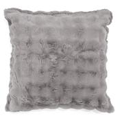 Extra Large Scatter Cushion Cover 70 x 70cm - Bubble Faux Fur Grey image