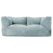 The 2 Seater Albert Sofa Bean Bag - Cord Mint Green