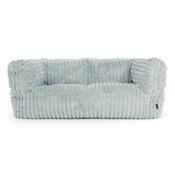 The 2 Seater Albert Sofa Bean Bag - Ultra Plush Cord Duck Egg Blue image