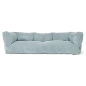 The 3 Seater Albert Sofa Bean Bag - Cord Mint Green image
