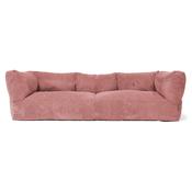 The 3 Seater Albert Sofa Bean Bag - Cord Peach image