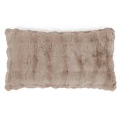 XL Rectangular Support Cushion Cover 40 x 70cm - Bubble Faux Fur Mink image