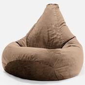 Highback Bean Bag Chair Replacement Cover - Velvet