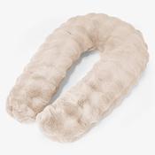 Hug Pillow Replacement Cover - Bubble Faux Fur
