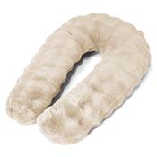 Hug Pillow - Bubble Faux Fur Cream