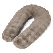 Hug Pillow - Bubble Faux Fur Mink