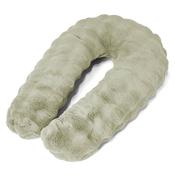 Hug Pillow - Bubble Faux Fur Sage Green