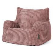 Josephine Bean Bag Armchair - Cord Peach
