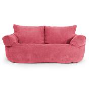Josephine Sofa Bean Bag - Pom Pom Pastel Red image