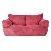Josephine Sofa Bean Bag - Pom Pom Pastel Red image