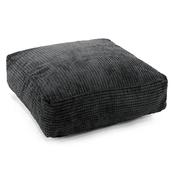 Large Floor Cushion - Pom Pom Black