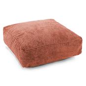 Large Floor Cushion - Pom Pom Pumpkin Orange