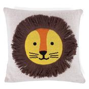 Decorative Cushion Cover 47 x 47cm - Knitted Lion