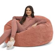 Mammoth Bean Bag Sofa - Pom Pom Pumpkin Orange image