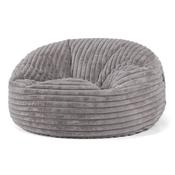 Mammoth Bean Bag Sofa - Ultra Plush Cord Grey image