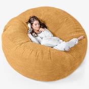Mega Mammoth Bean Bag Sofa - Cord Golden Honey