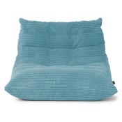 Noah Floor Bean Bag Chair - Cord Aegean Blue