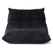 Noah Floor Bean Bag Chair - Cord Black