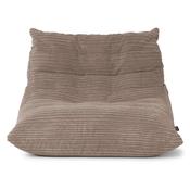 Noah Floor Bean Bag Chair - Cord Dovetail Grey
