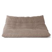 Noah Floor Sofa Bean Bag - Cord Dovetail Grey