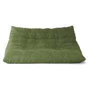 Noah Floor Sofa Bean Bag - Cord Forest Green