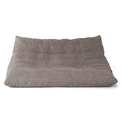 Noah Floor Sofa Bean Bag - Cord Graphite Grey