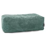 Large Footstool - Pom Pom Emerald Green image