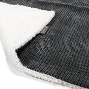 Sherpa Throw / Blanket - Pom Pom Black image