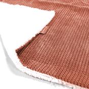 Sherpa Throw / Blanket - Pom Pom Pumpkin Orange image
