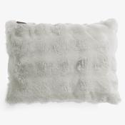 Rectangular Scatter Cushion Cover 35 x 50cm - Bubble Faux Fur Sage Green