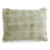 Rectangular Scatter Cushion Cover 35 x 50cm - Bubble Faux Fur Sage Green