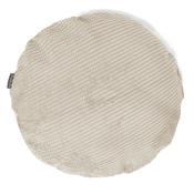 Round Scatter Cushion Cover 50cm - Pom Pom Ivory image