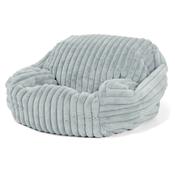 Sabine Bean Bag Armchair - Ultra Plush Cord Duck Egg Blue image