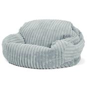 Sabine Bean Bag Sofa - Ultra Plush Cord Duck Egg Blue image