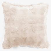 Scatter Cushion Cover 47 x 47cm - Bubble Faux Fur Cream