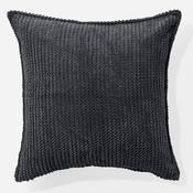 Scatter Cushion Cover 47 x 47cm - Pom Pom Black image