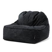 Sloucher Bean Bag Chair 2.0 - Cord Black