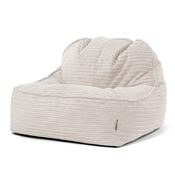 Sloucher Bean Bag Chair 2.0 - Cord Ivory