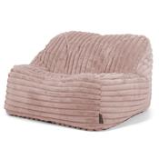 Sloucher Bean Bag Chair - Ultra Plush Cord Dusty Pink image