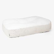 Sloucher XL Dog Bed - Fluffy Faux Fur Rabbit White